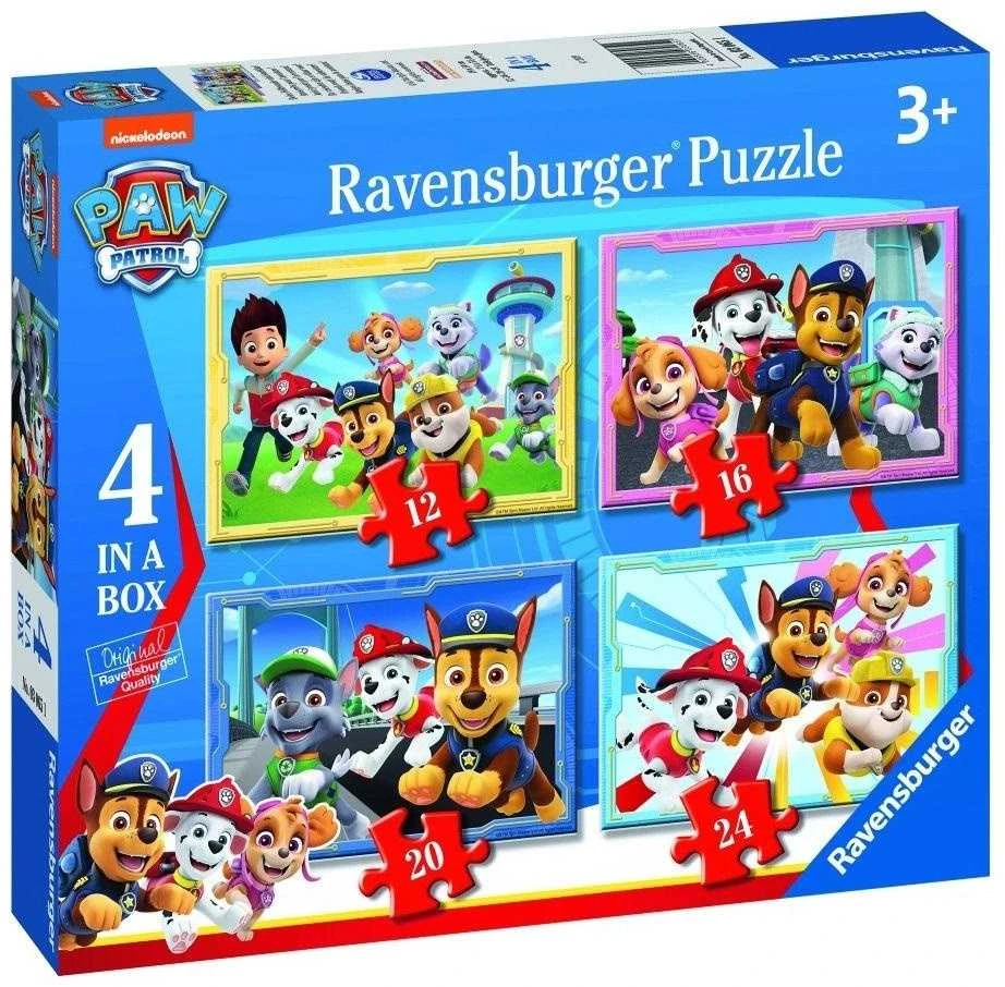 Ravensburger Dėlionė 72 vnt. - Šunyčiai patruliai (PAW Patrol)