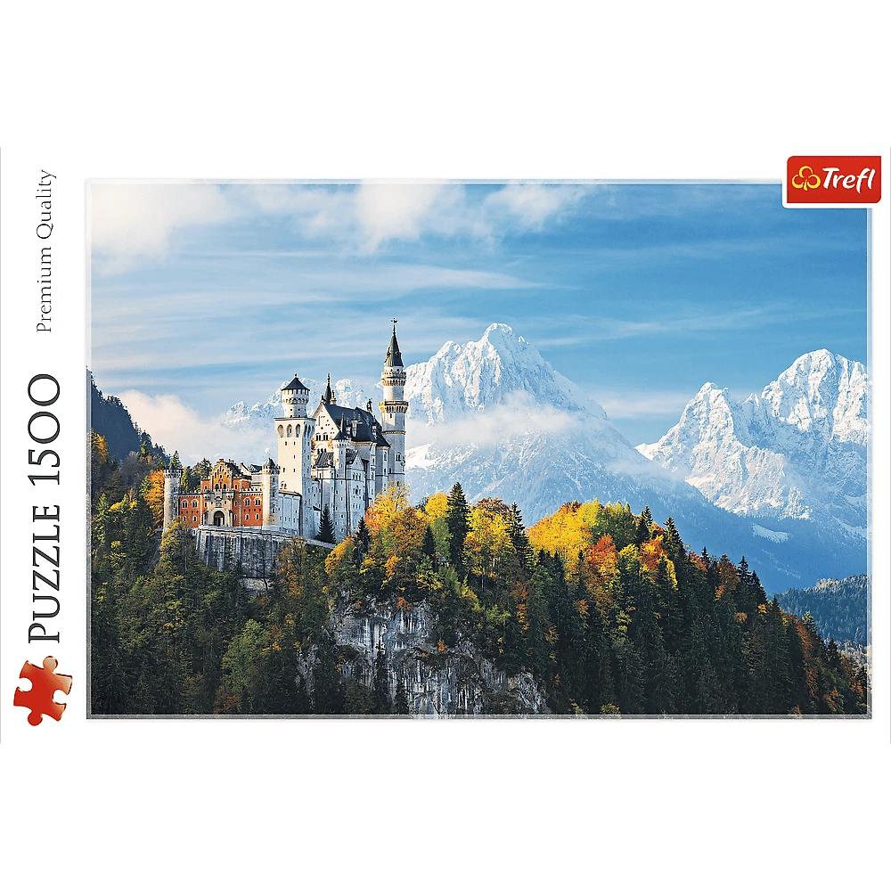 Trefl Dėlionė 1500 vnt. - Bavarijos Alpės