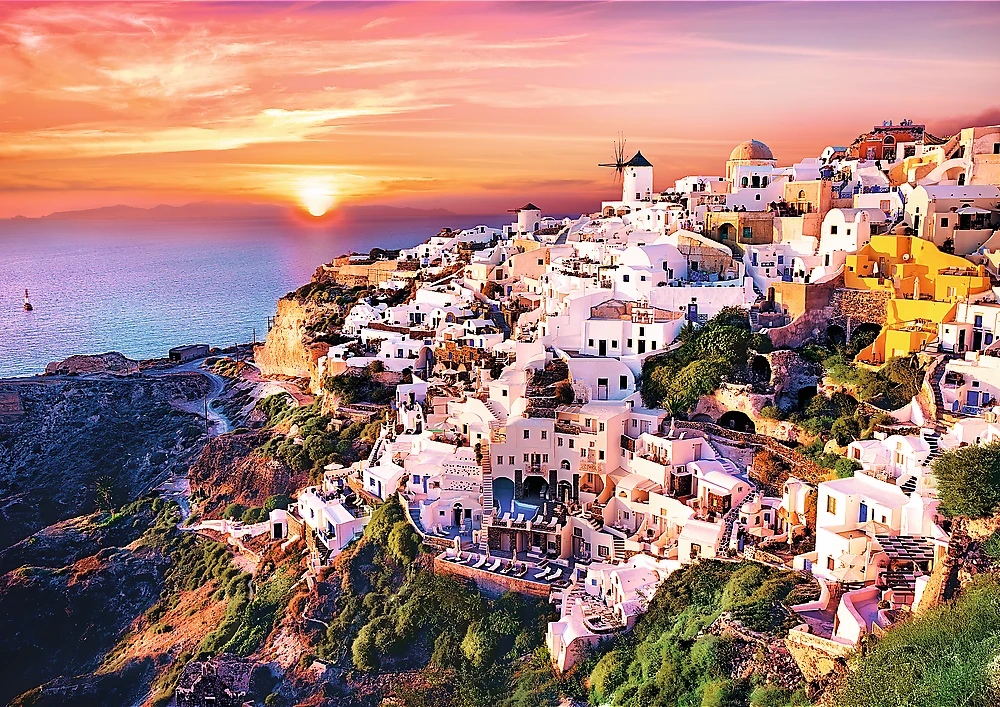 Trefl Dėlionė 1000 vnt. - Santorini