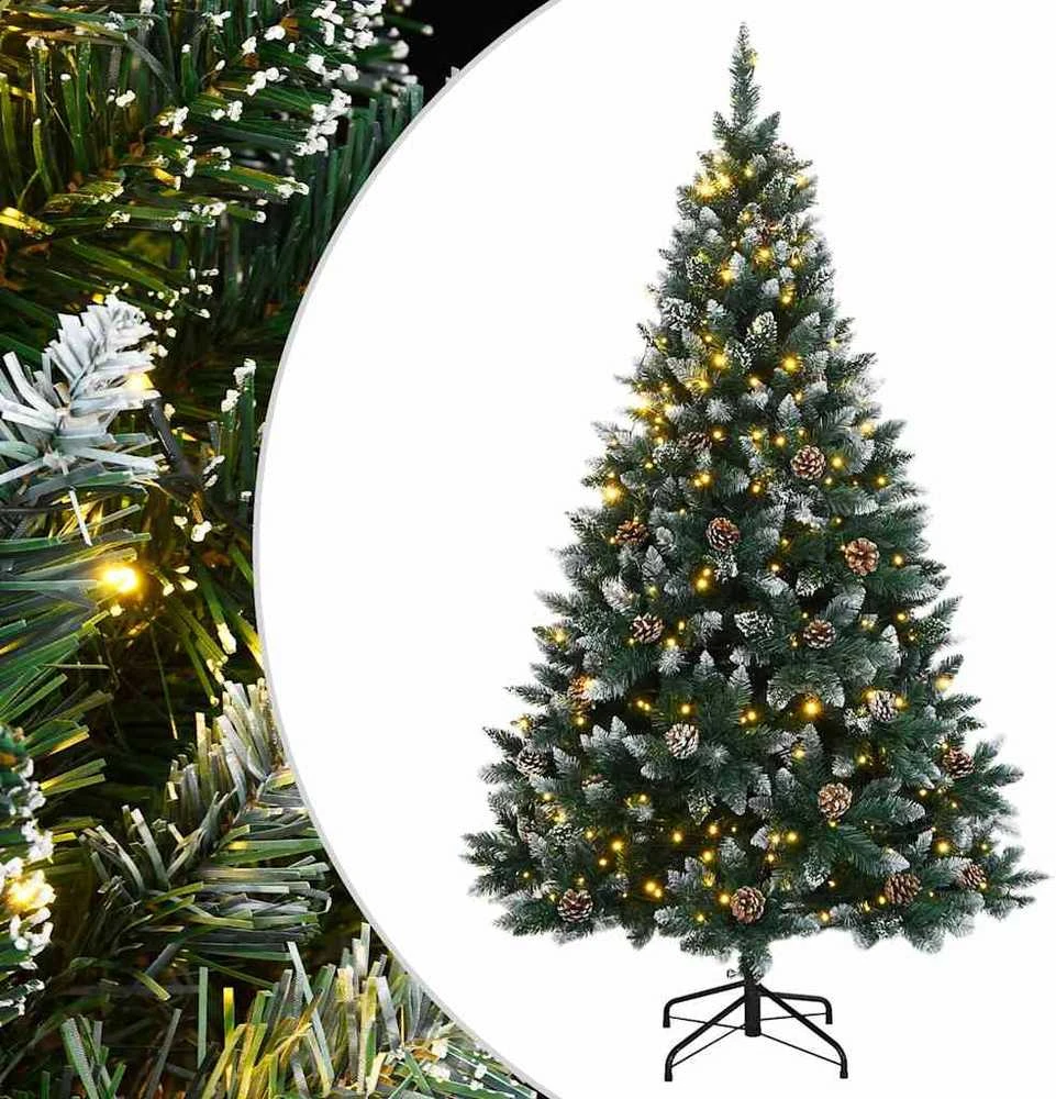 Dirbtinė Kalėdų eglutė, 120cm, 150 LED lempučių