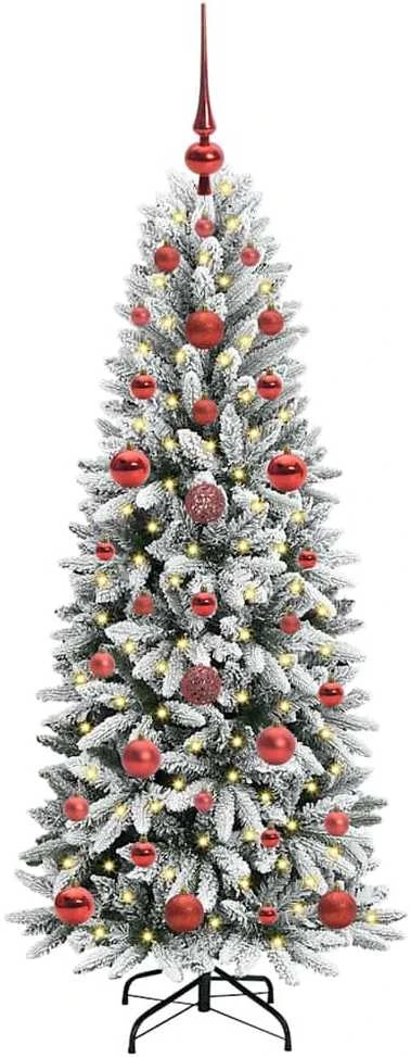 Dirbtinė Kalėdų eglutė Balta 120 cm