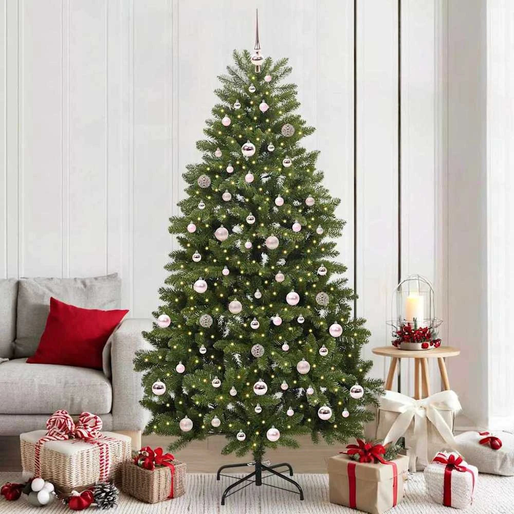 Dirbtinė Kalėdų eglutė 210 cm 300 LED Šilta balta Žalia