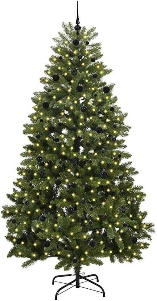 Dirbtinė Kalėdų eglutė 240 cm 300 LED Šilta balta Žalia