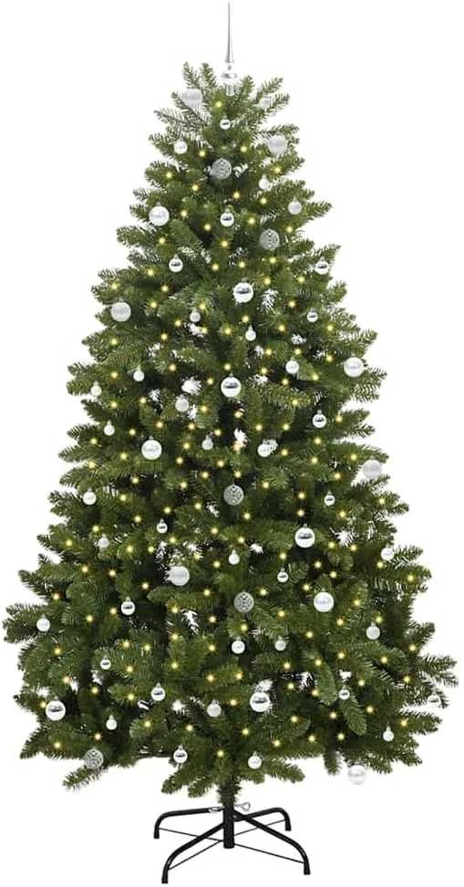 Dirbtinė Kalėdų eglutė 240 cm 300 LED Šilta balta Žalia