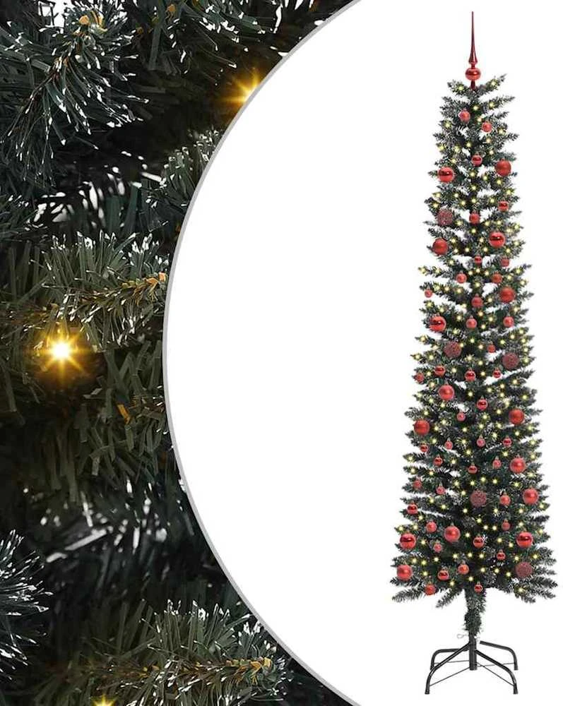 Dirbtinė Kalėdų eglutė Žalia 210 cm PVC, plastikas ir plienas