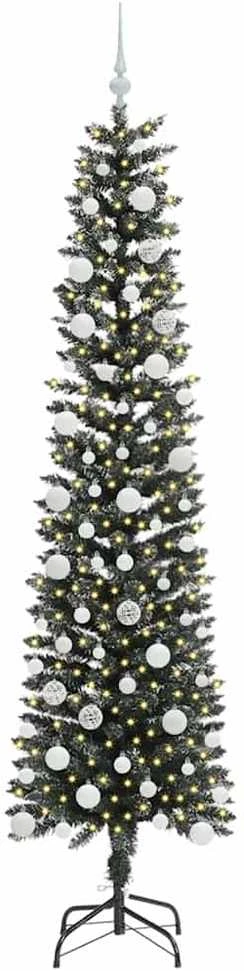 Dirbtinė Kalėdų eglutė Žalia 210 cm PVC, plastikas ir plienas