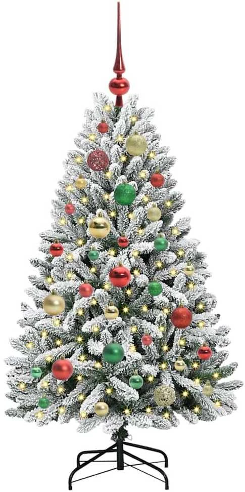 Dirbtinė Kalėdų eglutė 120 cm 150 LED Šilta balta