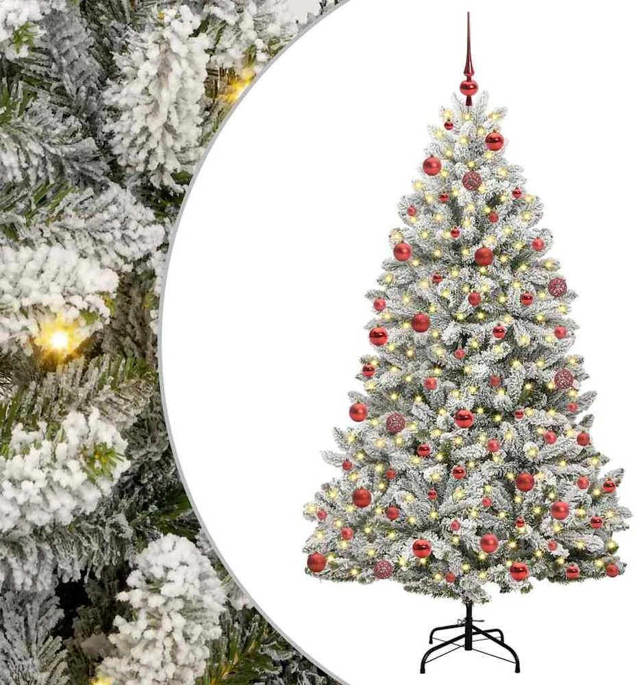 Dirbtinė Kalėdų eglutė 180 cm 300 LED Šilta balta