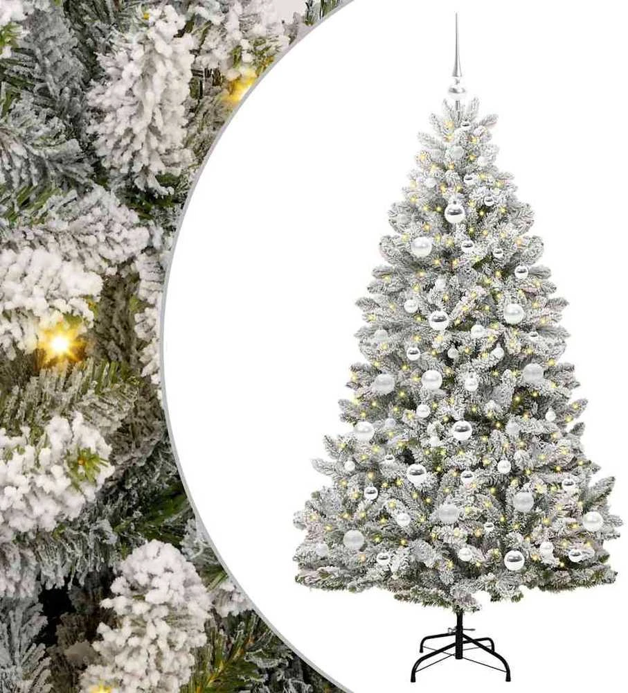 Dirbtinė Kalėdų eglutė 180 cm 300 LED Šilta balta