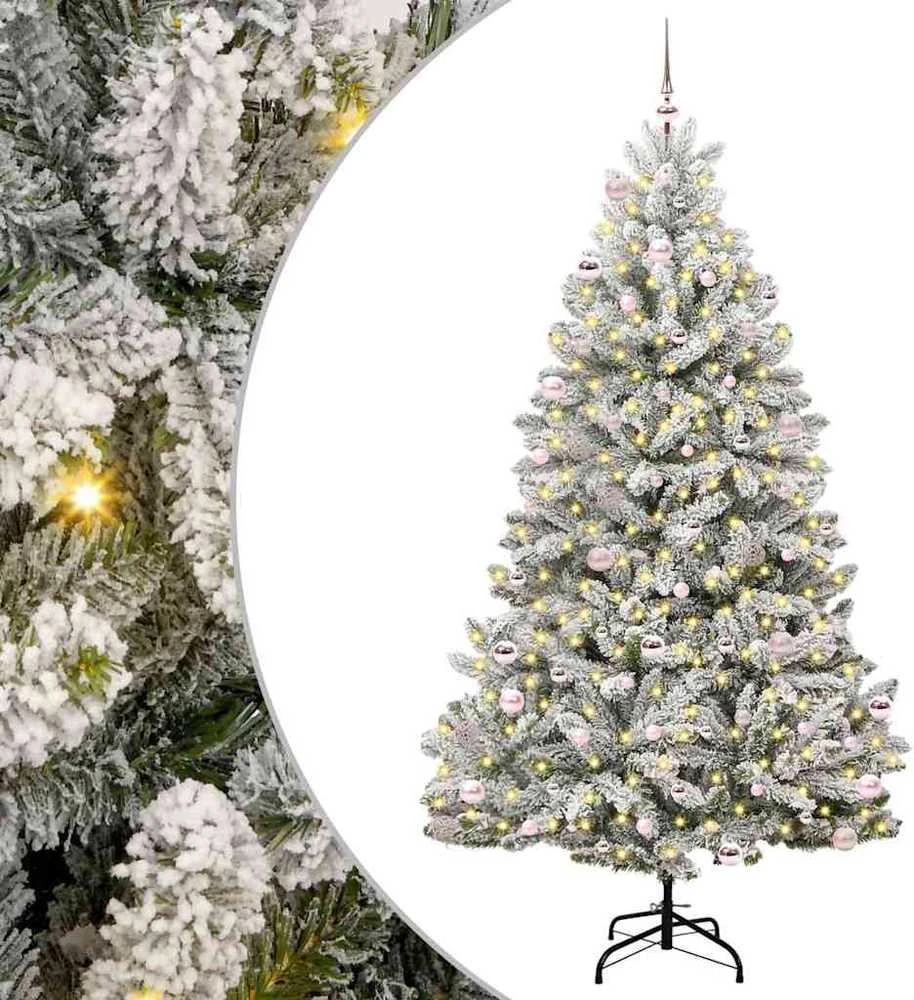 Dirbtinė Kalėdų eglutė 240 cm 300 LED Šilta balta