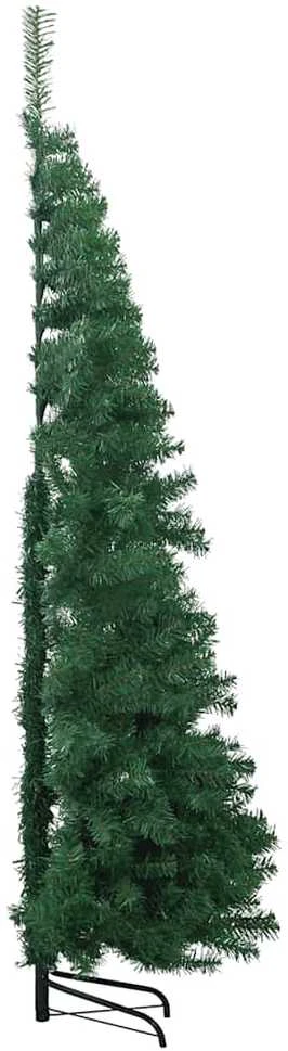 Dirbtinė kampinė Kalėdų eglutė, žalia, 210cm, PVC