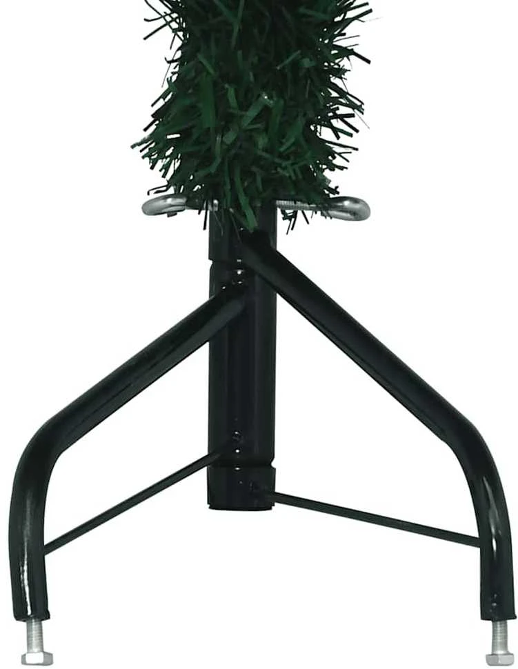 Dirbtinė kampinė Kalėdų eglutė, žalia, 210cm, PVC
