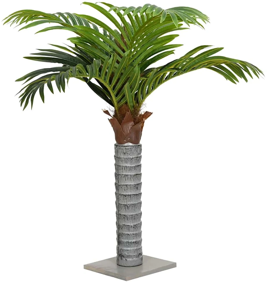 Dirbtinė palmė, žalios spalvos, 150cm, 12 lapų