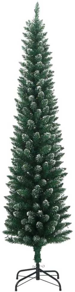 Dirbtinė siaura Kalėdų eglutė, 300 LED, 180cm