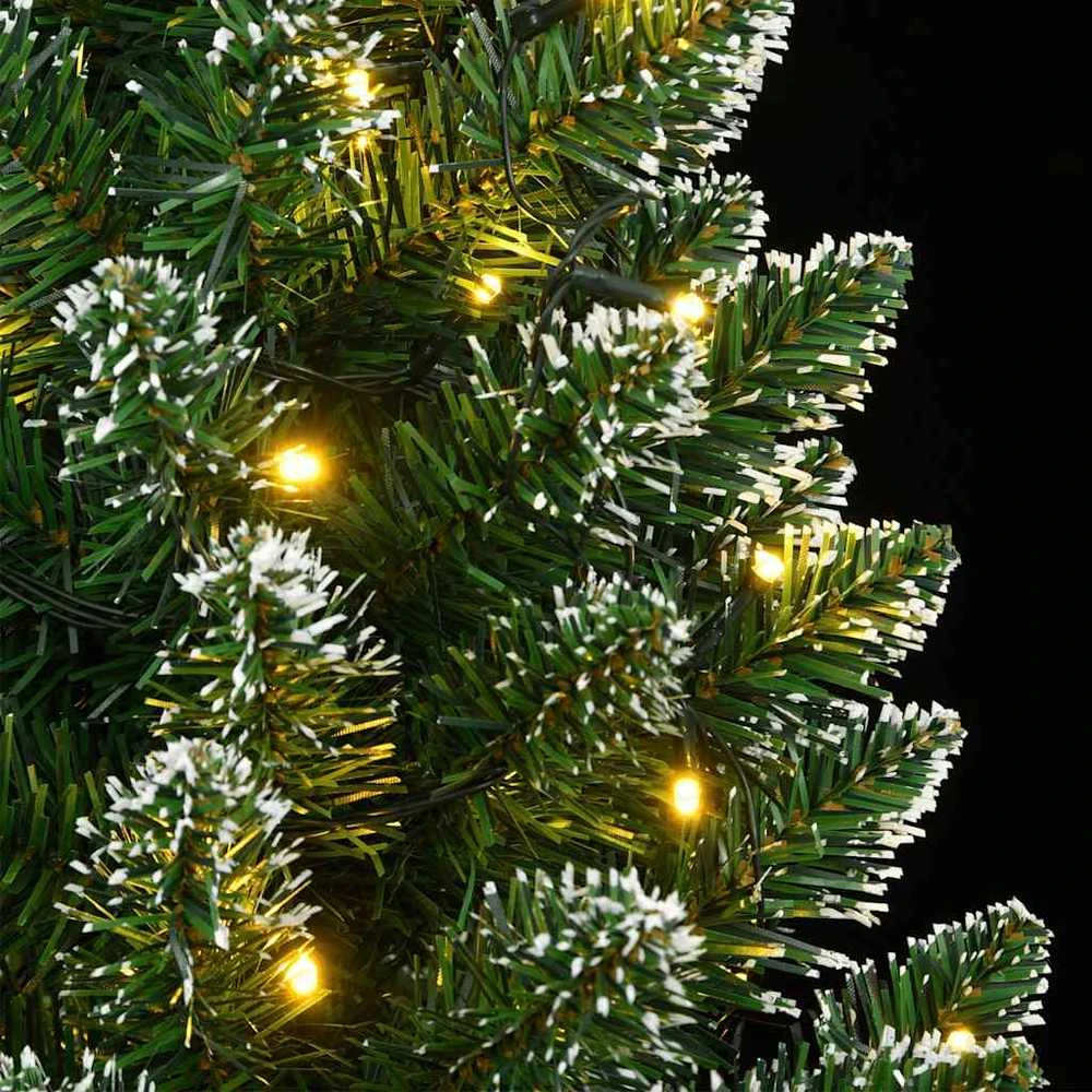Dirbtinė siaura Kalėdų eglutė, 300 LED, 210cm