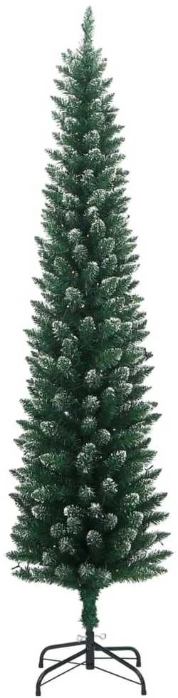 Dirbtinė siaura Kalėdų eglutė, 300 LED, 240cm