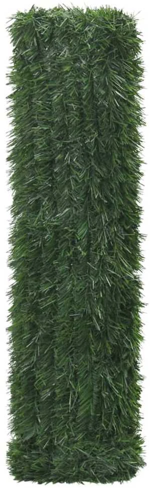 Dirbtinės žolės tvora, žalios spalvos, 1x10m