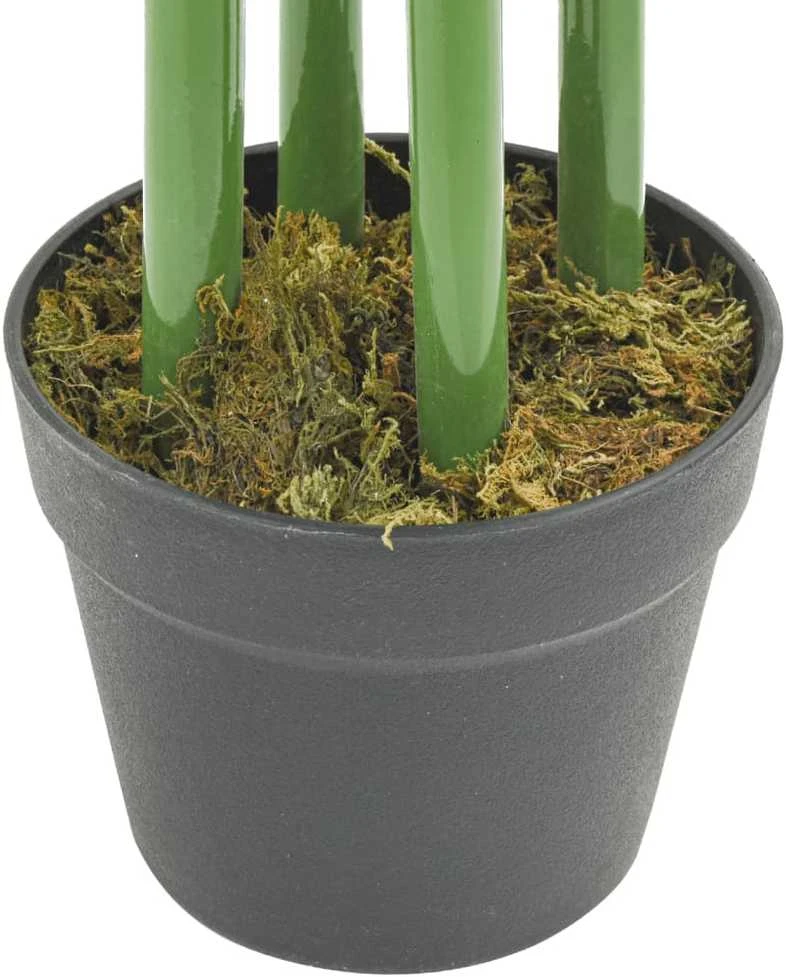 Dirbtinis bambukas, žalios spalvos, 120cm, 384 lapai