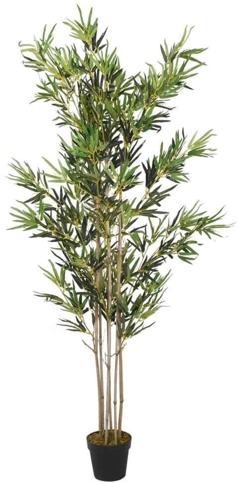 Dirbtinis bambukas, žalios spalvos, 200cm, 1380 lapų