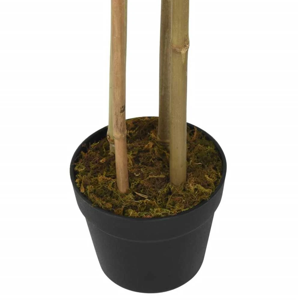 Dirbtinis bambukas, žalios spalvos, 200cm, 1520 lapų