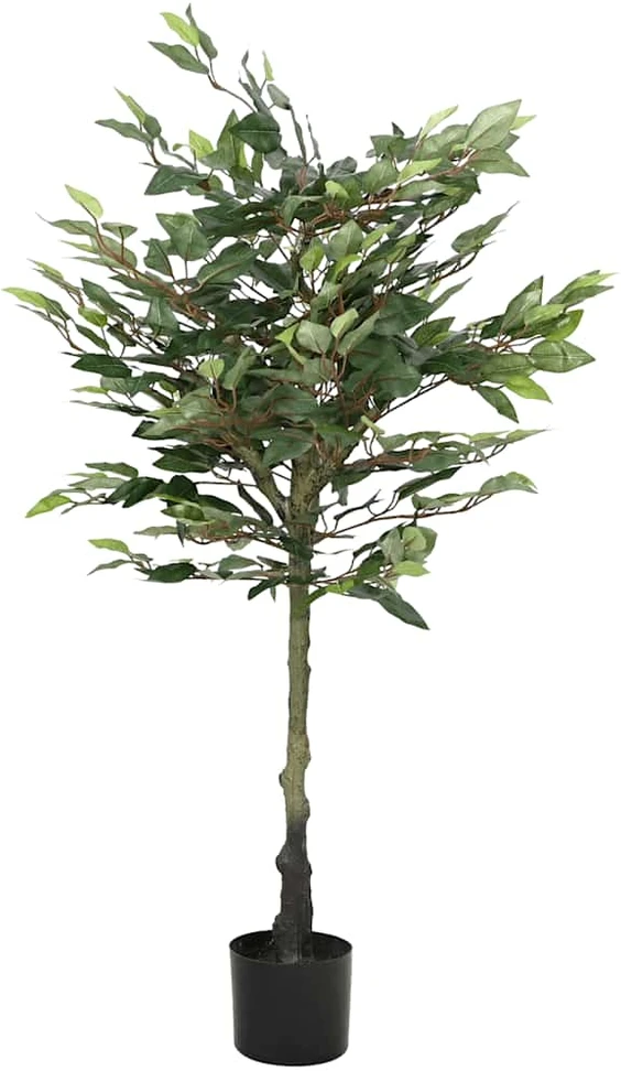Dirbtinis fikusas, žalios spalvos, 130cm, 480 lapai