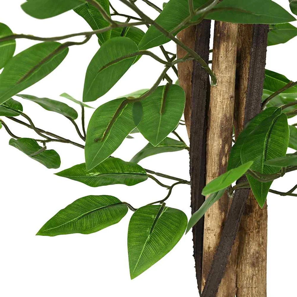Dirbtinis fikuso augalas, žalios spalvos, 120cm, 788 lapai