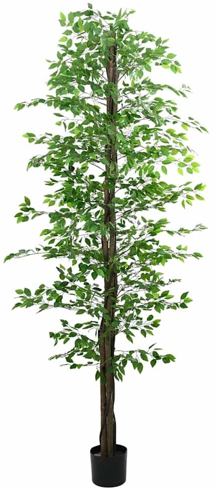 Dirbtinis fikuso augalas, žalios spalvos, 300cm, 2016 lapai
