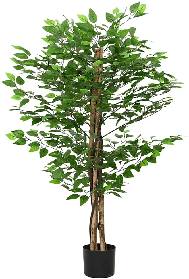 Dirbtinis fikuso augalas, žalios spalvos, 120cm, 788 lapai