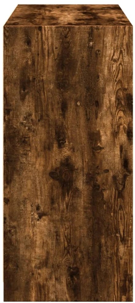 Drabužių spinta, dūminio ąžuolo, 77x48x102cm, apdirbta mediena