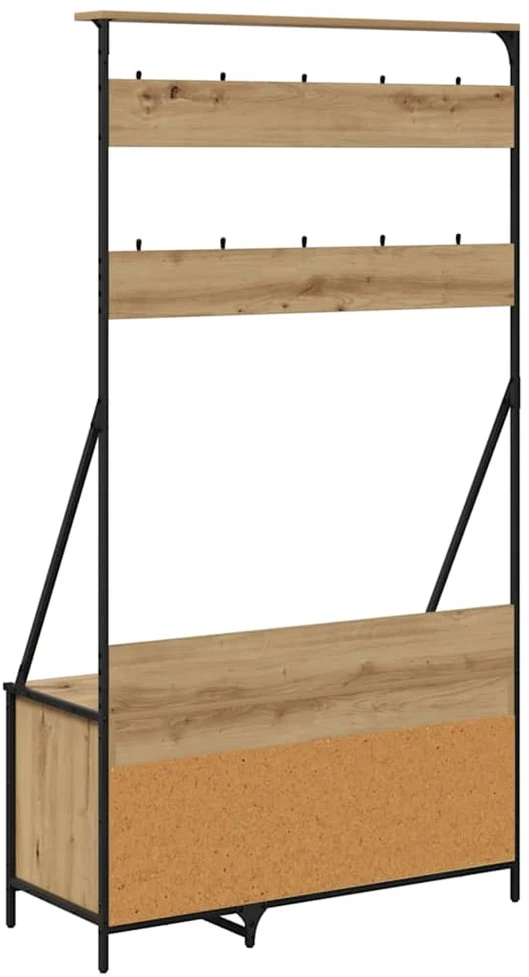 Drabužių stovas Amatininkų ąžuolas 100 x 41 x 184 cm