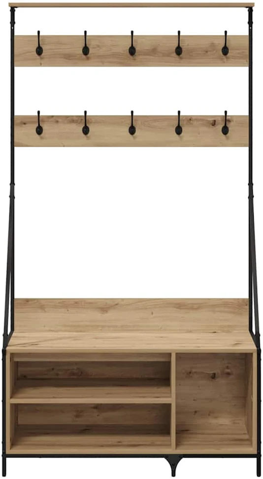 Drabužių stovas Amatininkų ąžuolas 100 x 41 x 184 cm