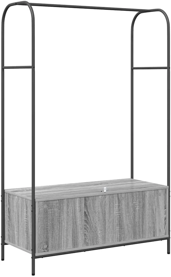 Drabužių stovas Pilka 100 x 44 x 160 cm Apdirbta mediena