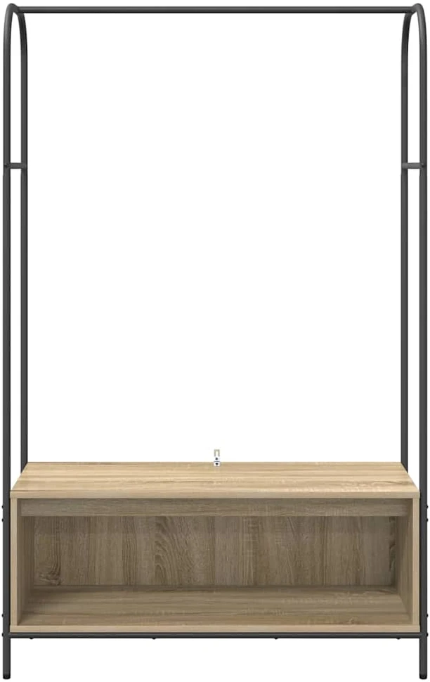 Drabužių stovas Rudas ąžuolas 100 x 44 x 160 cm