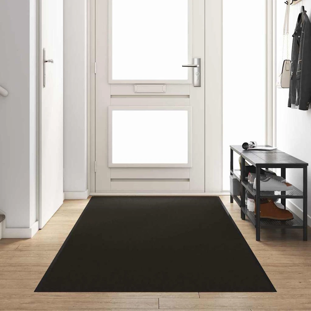 Durų kilimėlis Juoda 120 x 400 cm 100% poliamidas