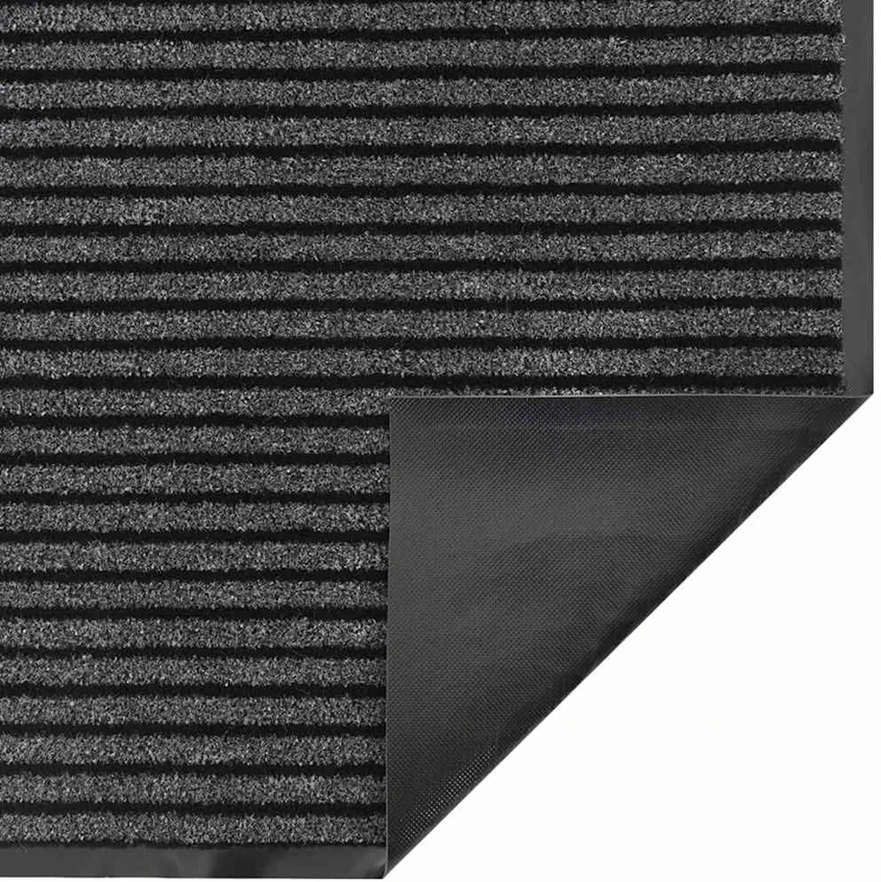 Durų kilimėlis Juoda 60 x 150 cm Polipropilenas