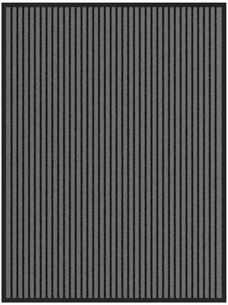 Durų kilimėlis Juoda 80 x 120 cm Polipropilenas