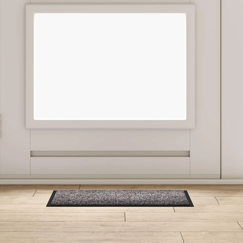 Durų kilimėlis Šviesiai pilka 60 x 40 x 1.2 cm Teddy Audinys