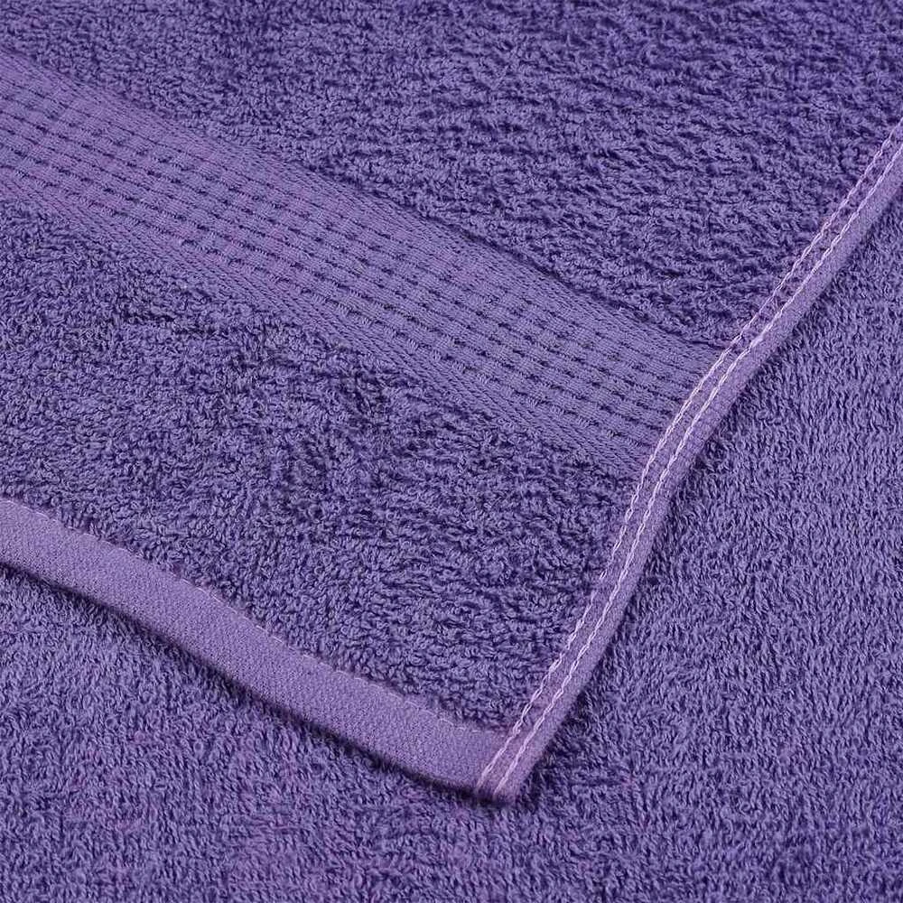 Rankšluostis Dušo rankšluosčiai, FROGN, 10 vnt., violetiniai, 70x140 cm, 360 g/m²