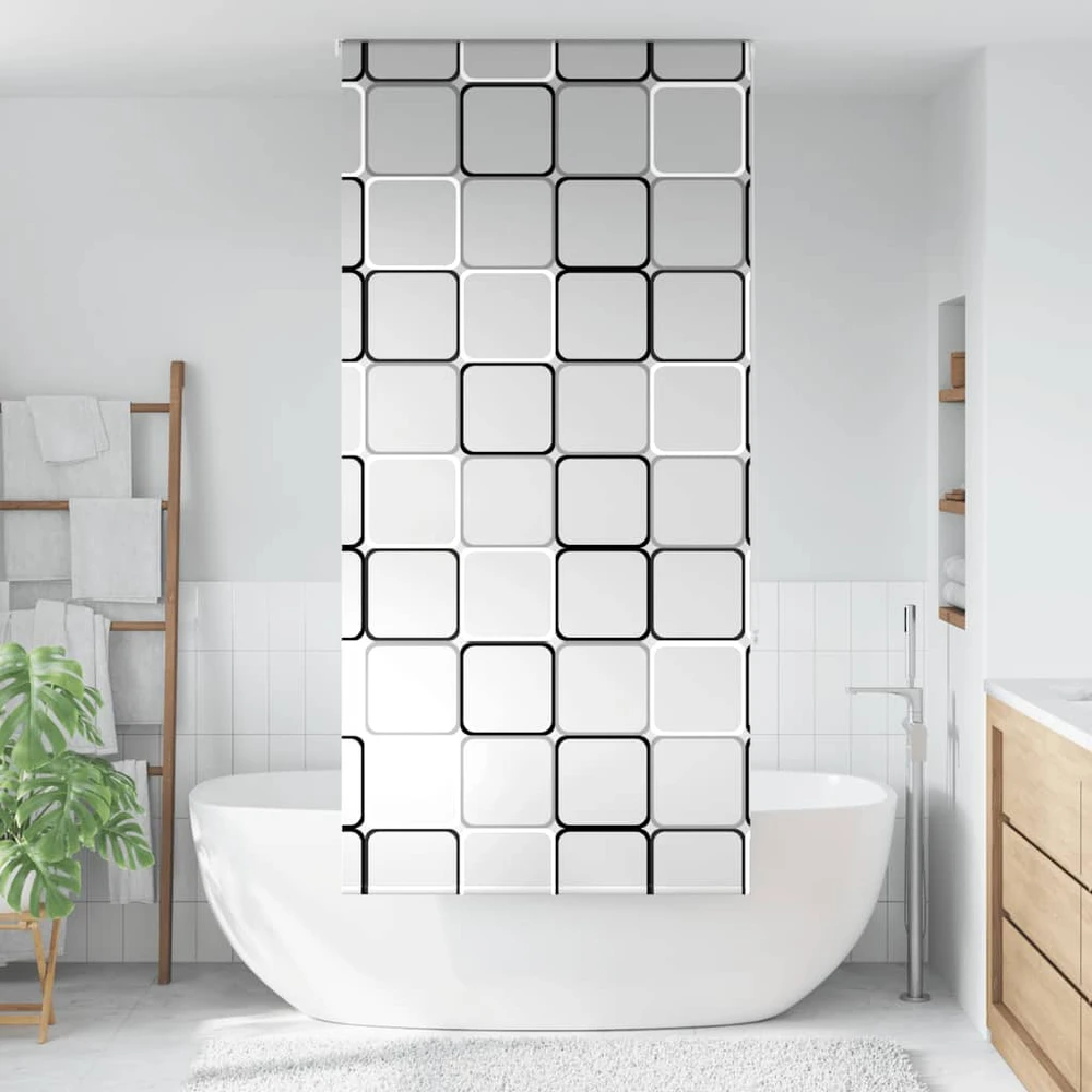 Dušo roletas, 110x240 cm, audinio plotis 106 cm