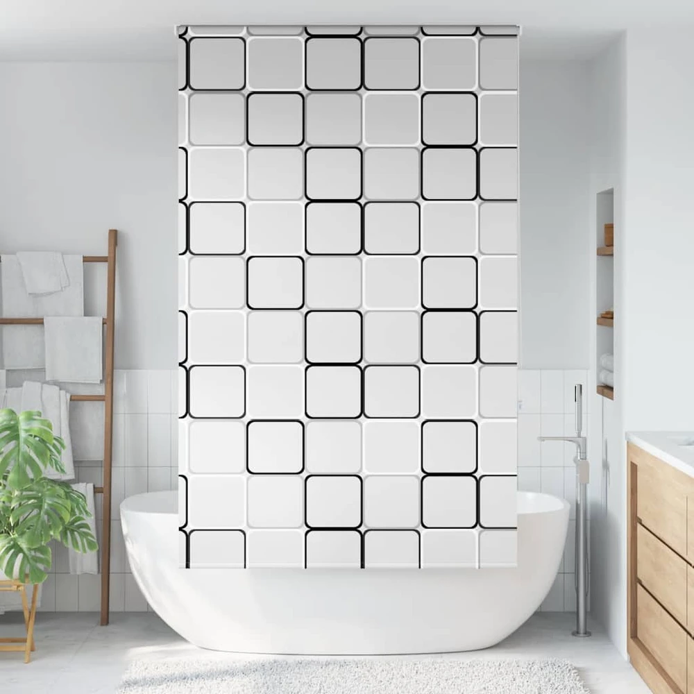 Dušo roletas, 130x240 cm, audinio plotis 126 cm