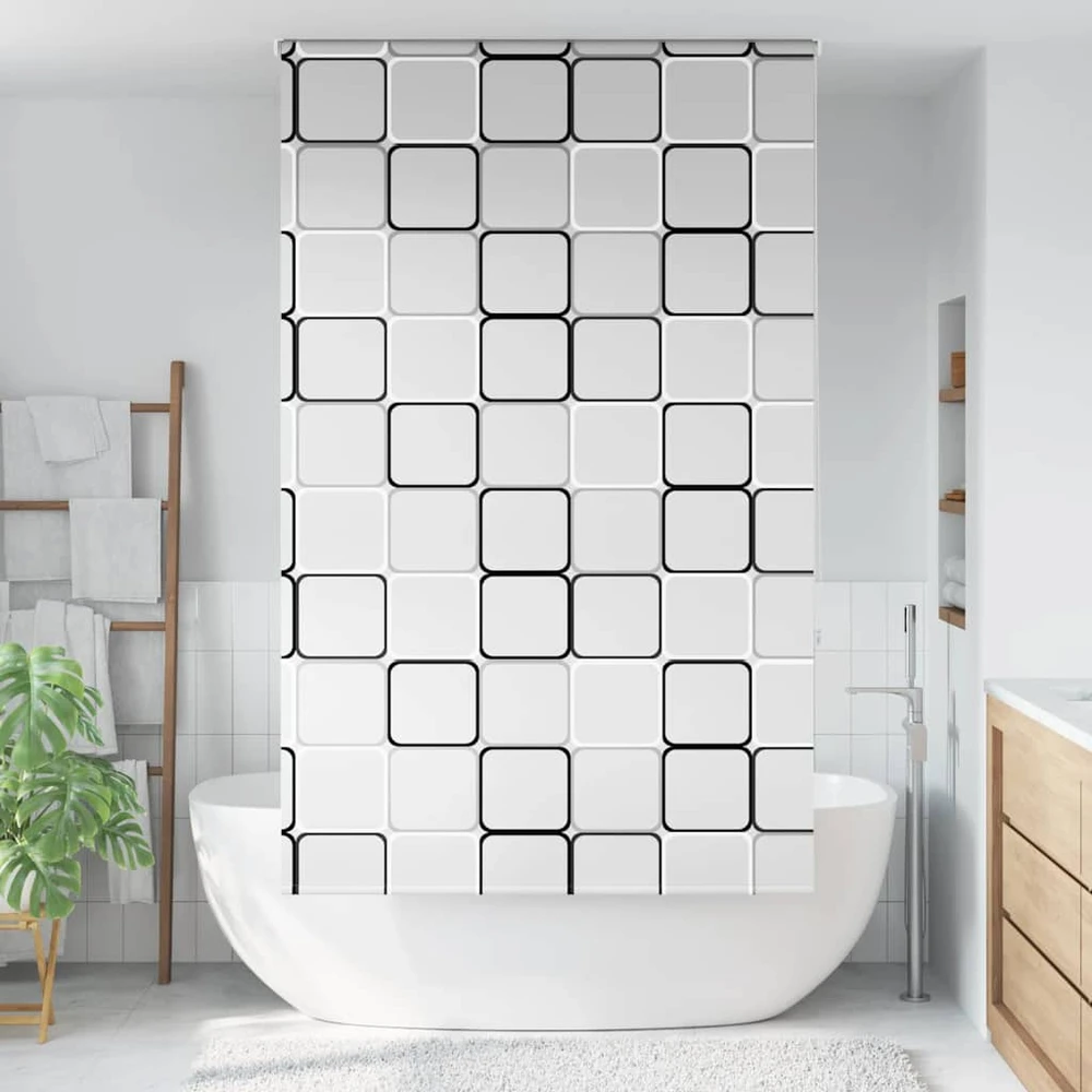 Dušo roletas, 140x240 cm, audinio plotis 136 cm