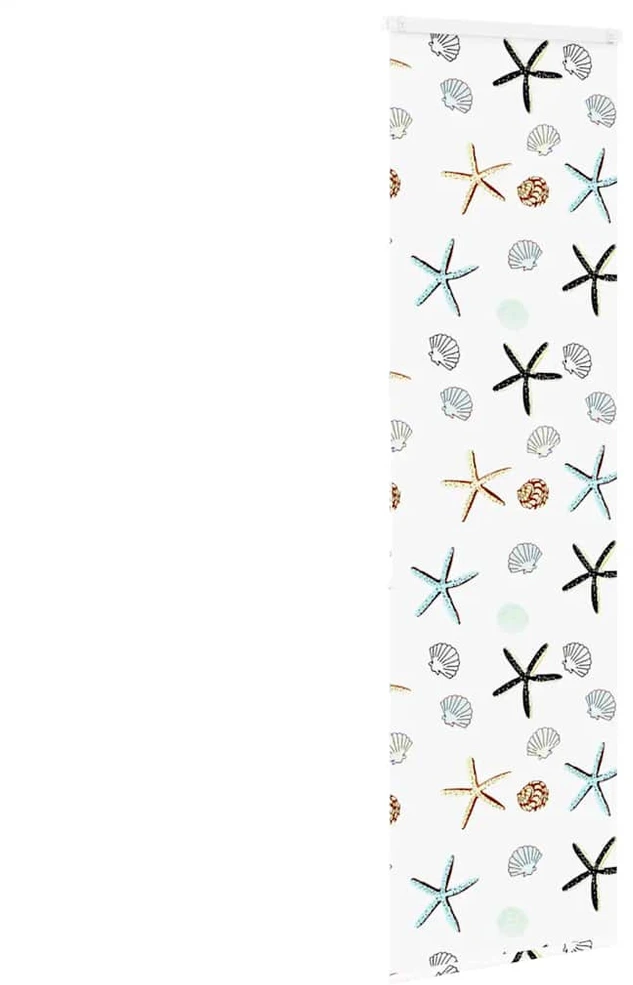 Dušo roletas su kasete, 80x240 cm, audinio plotis 76 cm