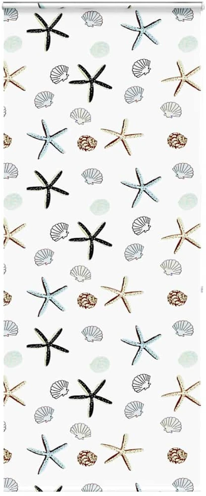 Dušo roletas su kasete, 90x240 cm, audinio plotis 86 cm