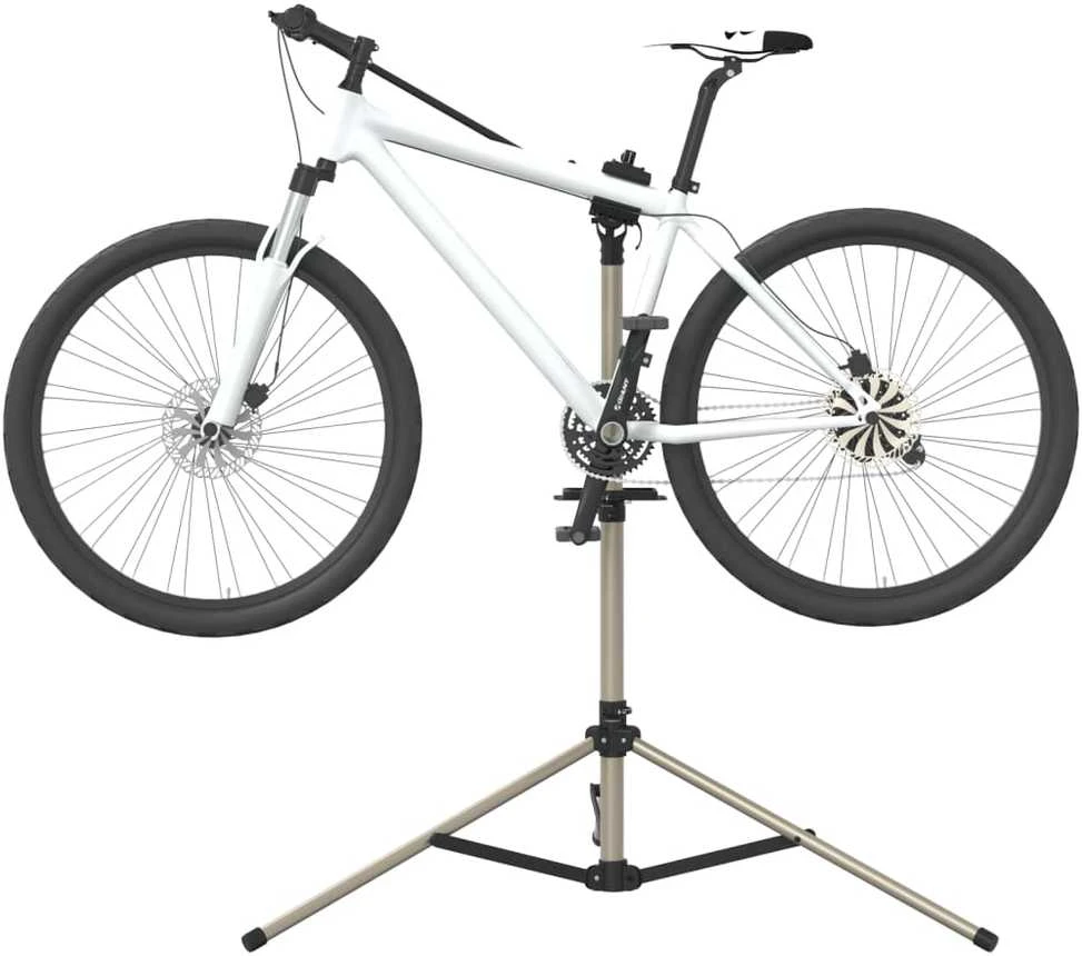 Dviračio remonto stovas, 120-165cm, aliuminis, sulankstomas