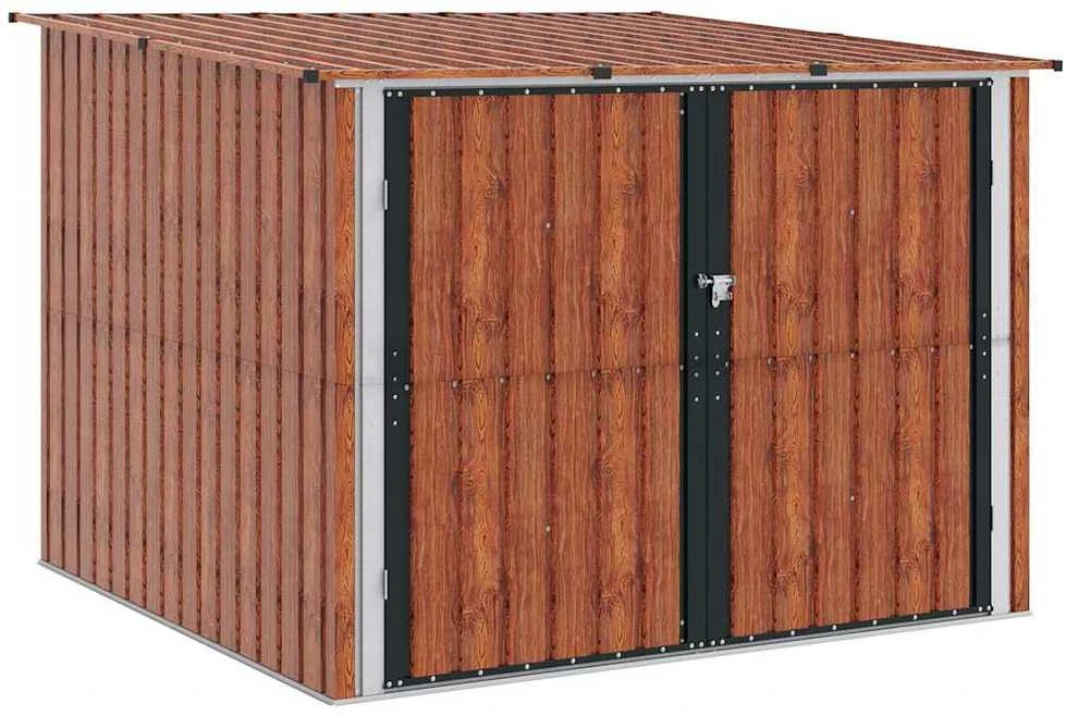 Dviračių Sandėlis 3 vnt. Ruda 216 x 207 x 158 cm Metalas