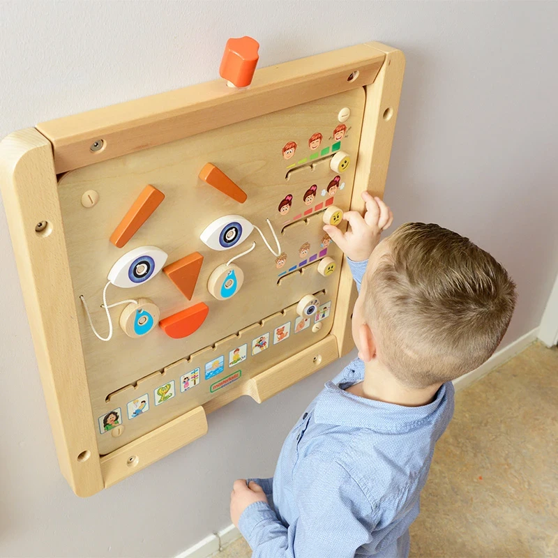 MASTERKIDZ Edukacinė Lenta Kaip Jūs Jaučiatės? Emocijų Mokymasis