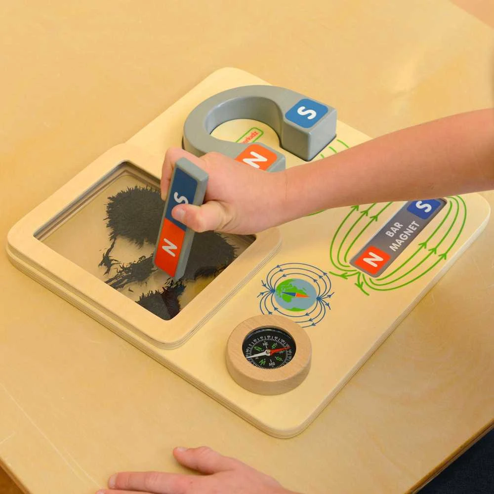 Masterkidz Magnetinė Edukacinė Lenta Kompasas Montessori