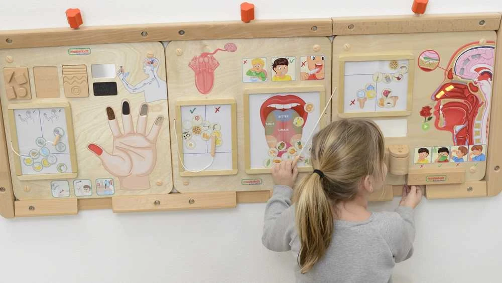 Edukacinė medinė lenta MASTERKIDZ Uoslės pojūtis