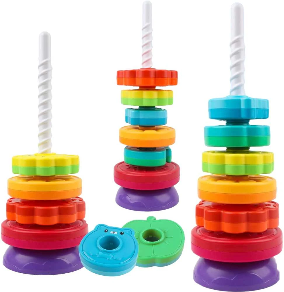Edukacinė sensorinė piramidė WOOPIE BABY