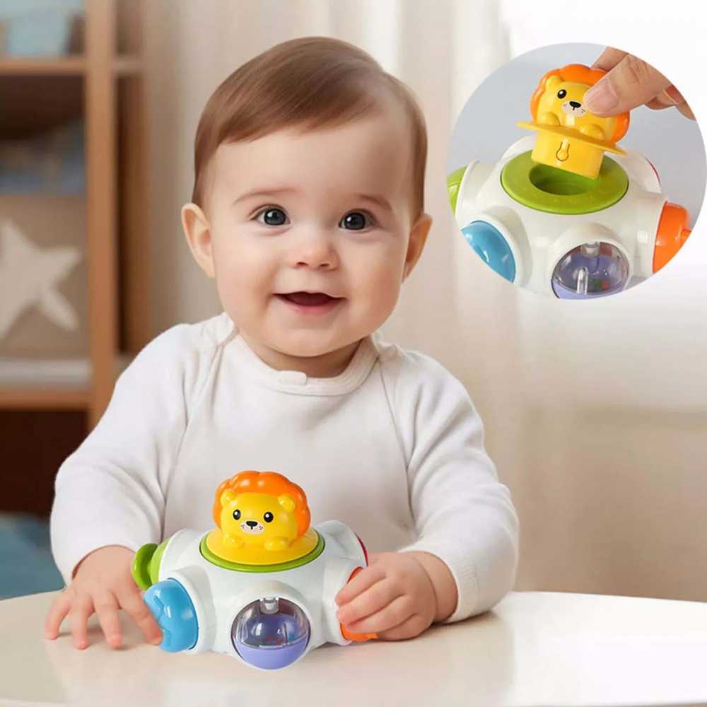 Edukacinė sensorinė raketa 6in1 WOOPIE BABY
